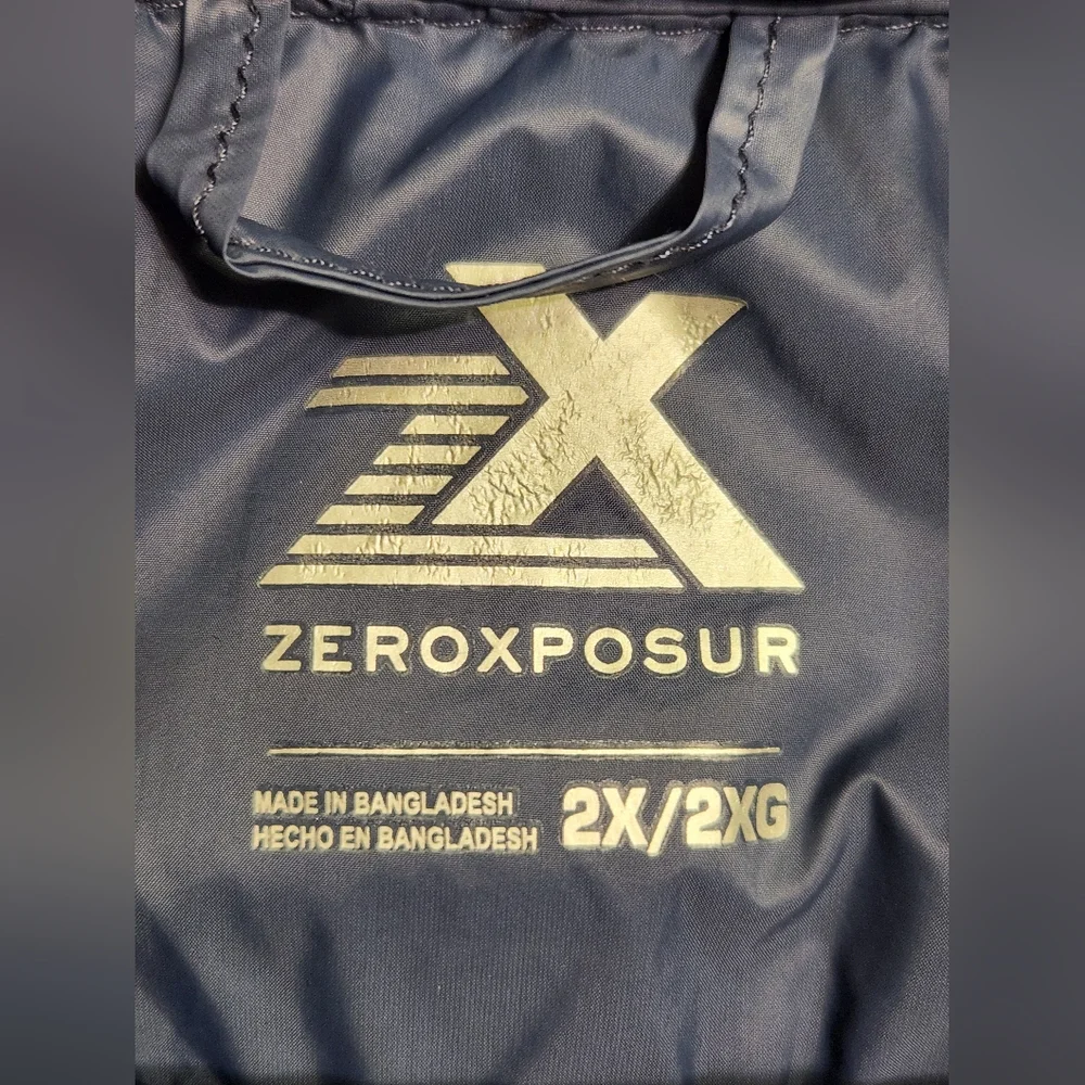 ZeroXposur Men's Blue Vest Size 2X/2XG.   #B14 - Picture 5 of 17